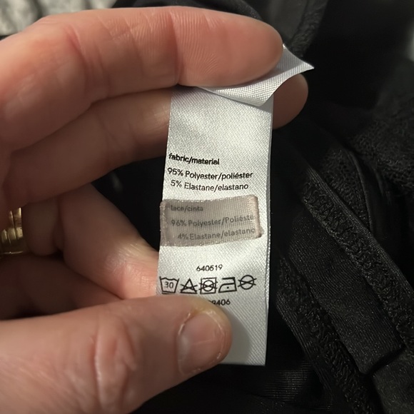 Venus Black Bodysuit Lace Long Sleeves - Picture 6 of 6